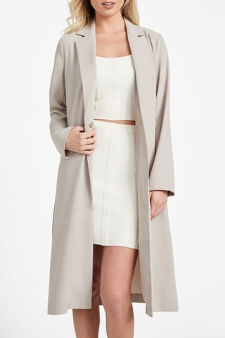 Gilet long - Taupe
