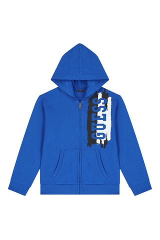 Sweat à capuche - Bleu cobalt