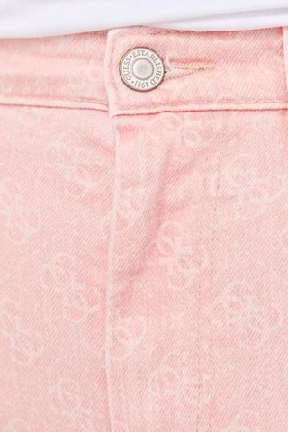 Short relaxed en jean - Rose