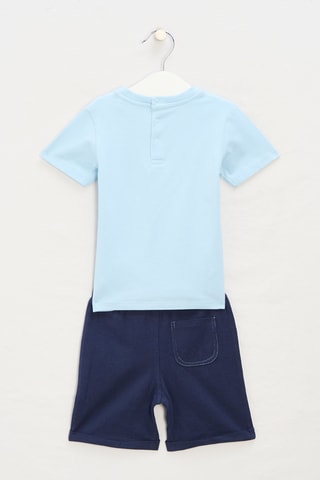 T-shirt et short - Bleu