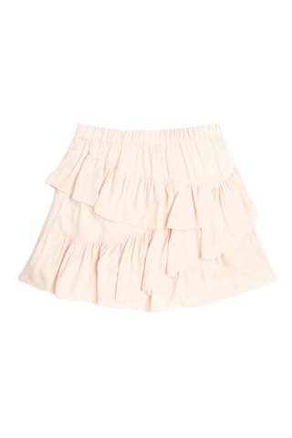 Jupe volantée - Rose clair