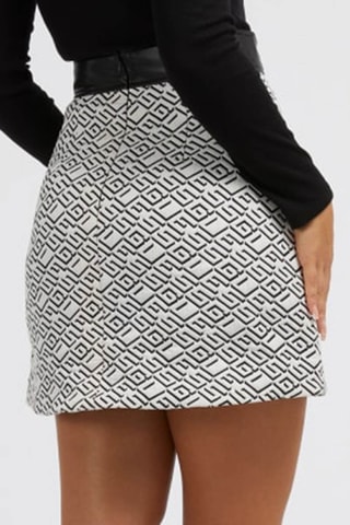 Jupe patineuse - Blanc