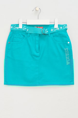 Jupe en jean - Turquoise