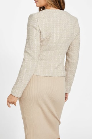 Blazer en tweed - Beige
