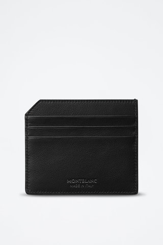 Leren Pasjeshouder - Zwart