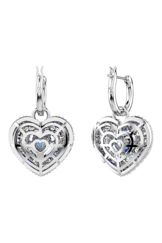 Creolen Idyllia - Zilverkleurig en Hemelsblauw