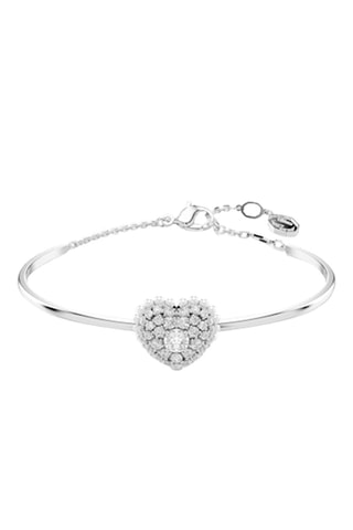 Open Armband met Swarovski Kristallen Dextera - Zilverkleurig