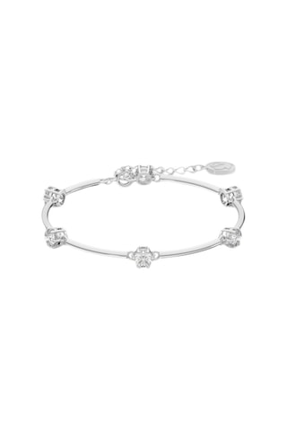 Armband met Swarovski Kristallen - Zilverkleurig