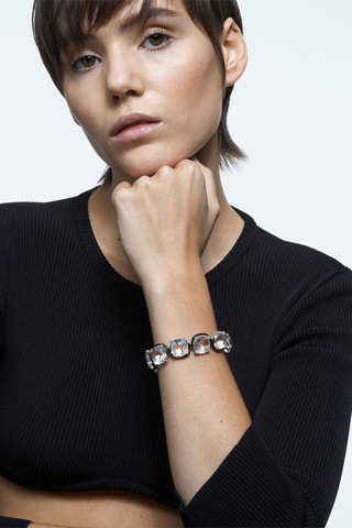 Armband met Swarovski Kristallen Harmonia - Zwart en Wit