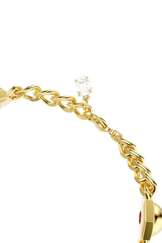 Schakelarmband met Swarovski Kristallen Numina - Doublé Geelgoud