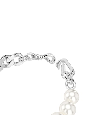 Armband Dextera - Zilverkleurig en Wit