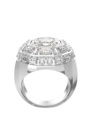 Ring met Swarovski Kristallen Mesmera - Wit