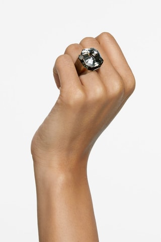 Ring met Swarovski Kristallen Numina - Doublé Geelgoud