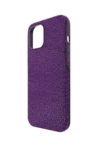 Case iPhone 12 Pro Max met Swarovski Kristallen High - Paars