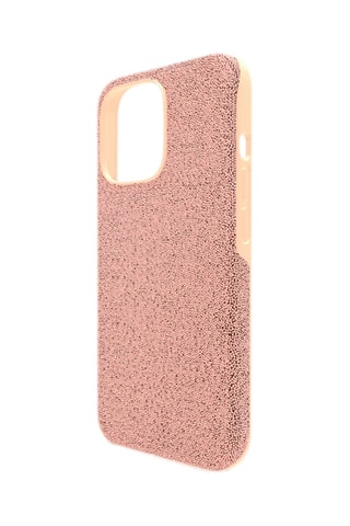 Case voor iPhone 13 Pro met Swarovski Kristallen High - Roze
