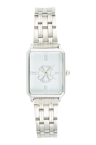 Metalen Quartz Horloge - Zilverkleurig