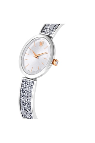 Stalen Quartz Horloge Rock - Zilverkleurig