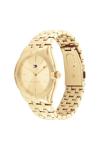 Stalen Quartz Horloge - Goudkleurig