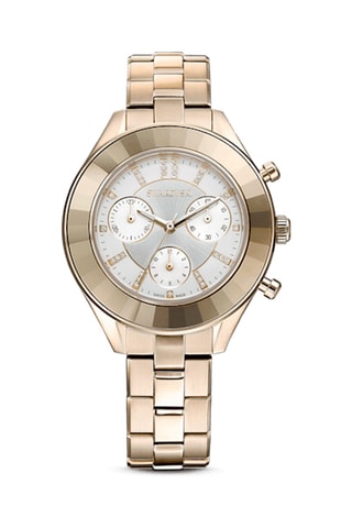 Metalen Quartz Horloge, Roséverguld en met Swarovski Kristallen Octea Lux Sport - Chronograaf