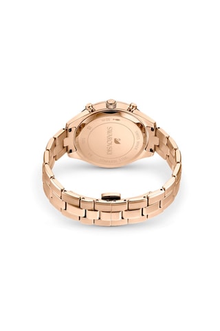 Metalen Quartz Horloge, Roséverguld en met Swarovski Kristallen Octea Lux Sport - Chronograaf