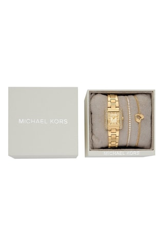 Montre à quartz en acier inoxydable - Doré