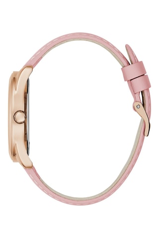 Montre à quartz en cuir