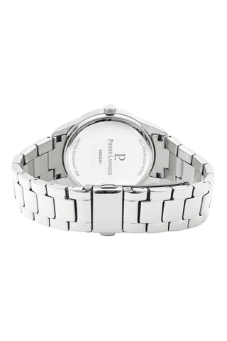 Stalen Quartz Horloge Roxane - Zilverkleurig en Lichtgroen