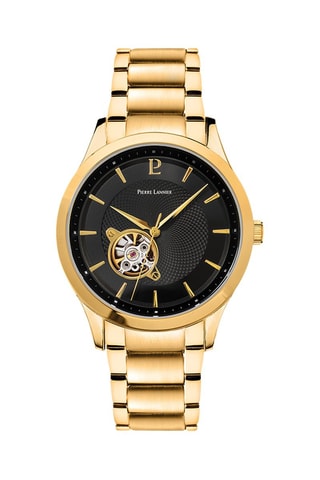 Stalen Automatische Horloge Fleure - Goudkleurig en Zwart