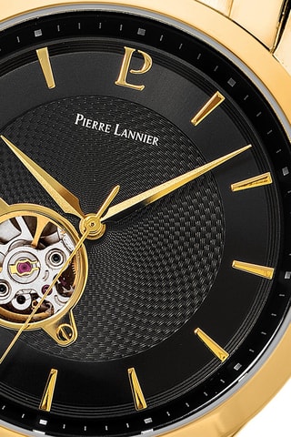 Stalen Automatische Horloge Fleure - Goudkleurig en Zwart