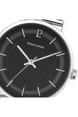 Stalen Quartz Horloge Gaius - Zilverkleurig