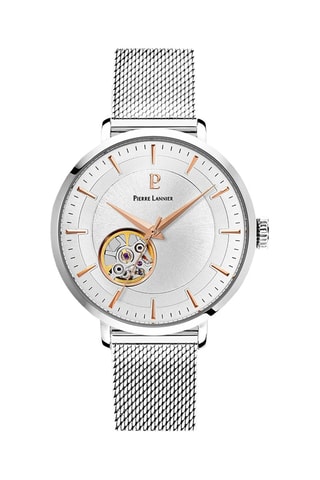 Stalen Automatisch Horloge - Zilverkleurig