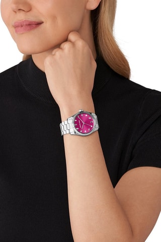 Roestvrijstalen Quartz Horloge - Zilverkleurig