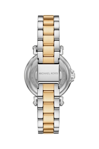 Roestvrijstalen Quartz Horloge - Tweekleurig en Goudkleurig