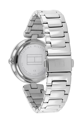 Stalen Quartz Horloge - Zilverkleurig