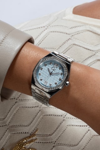 Stalen Quartz Horloge Zilverkleurig