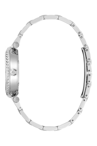 Stalen Quartz Horloge Zilverkleurig