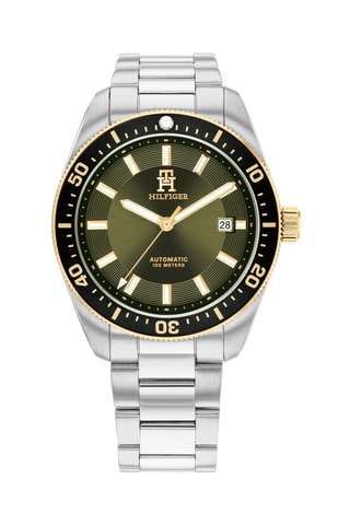 Stalen Horloge - Zilverkleurig en zwart