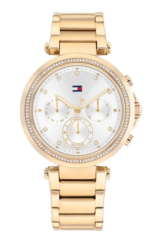 Roestvrijstalen Quartz Horloge - Goudkleurig