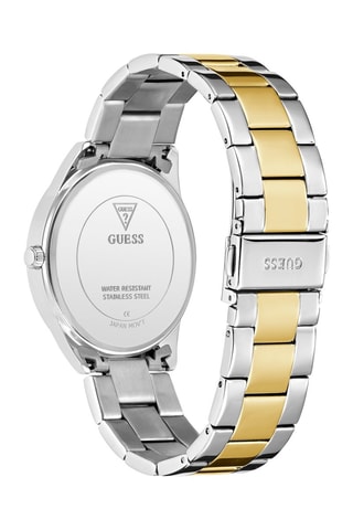 Roestvrijstalen Quartz Horloge - Tweekleurig en Goudkleurig