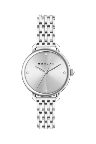 Zinklegering Quartz Horloge - Zilverkleurig