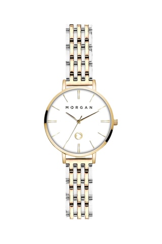 Legering Quartz Horloge - Goudkleurig en Zilverkleurig