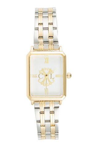 Legering Quartz Horloge - Zilverkleurig en goudkleurig