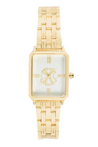 Legering Quartz Horloge - Goudkleurig en wit