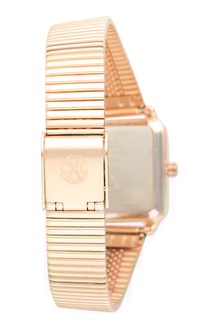 Legering Quartz Horloge - Roségoudkleurig en wit