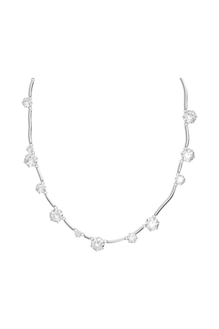 Ketting met Swarovski Kristallen Constella - Wit