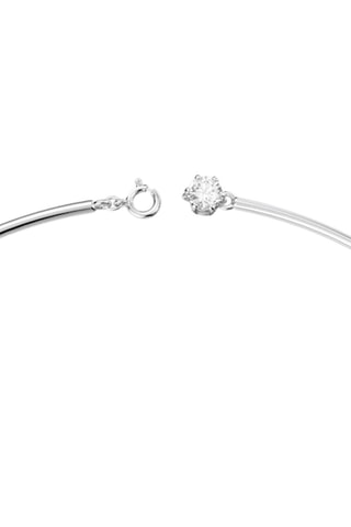 Choker met Swarovski Kristallen Constella - Wit