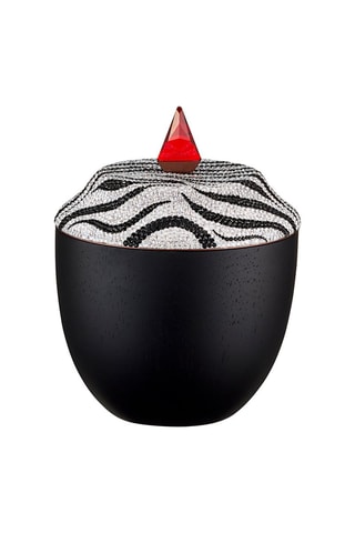 Decoraties met Swarovski Kristallen Elegance - Zwart en Zilverkleurig