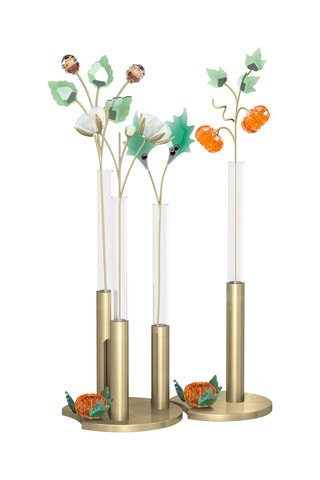 Decoratie met Swarovski Kristallen Tak van Hulst - Groen