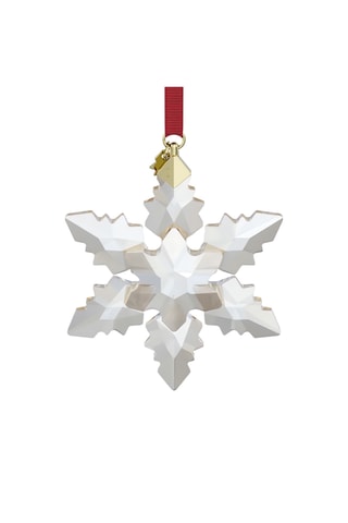 Decoratie om op te hangen Doublé Geelgoud Annual Edition - 8,4 x 1,3 x 6,6 cm - Goudkleurig 