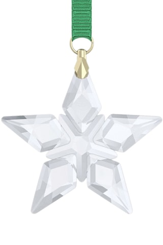 Ster van Swarovski Kristallen en Doublé Goud Little star - 4,8 x 0,8 x 4,3 cm